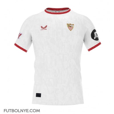 Camiseta Sevilla Saul Niguez #17 Primera Equipación 2024-25 manga corta Camiseta Sevilla Saul Niguez #17 Primera Equipación 2024-25 manga corta